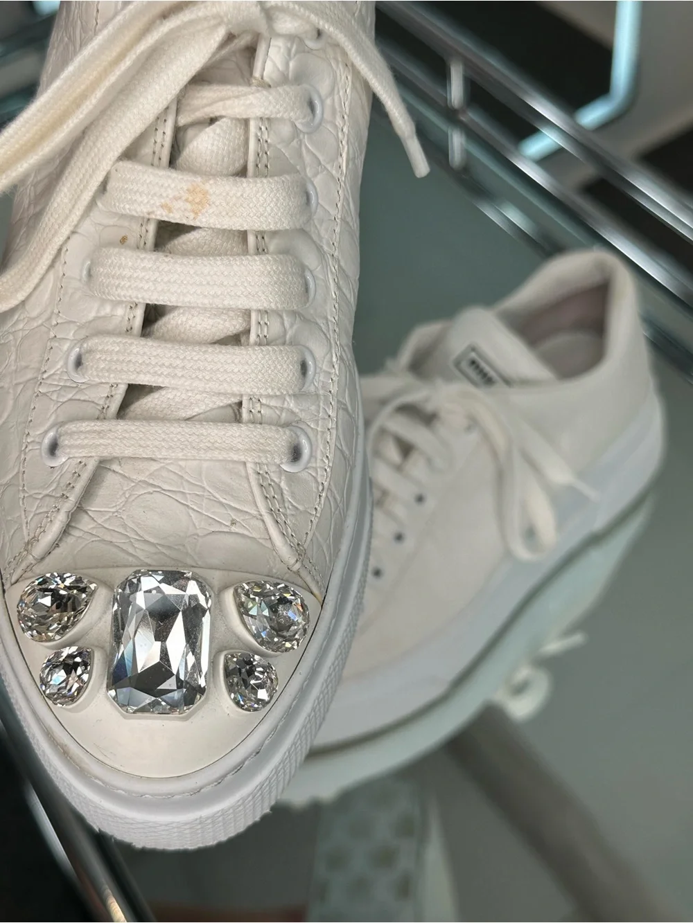 Miu Miu Platform Sneaker